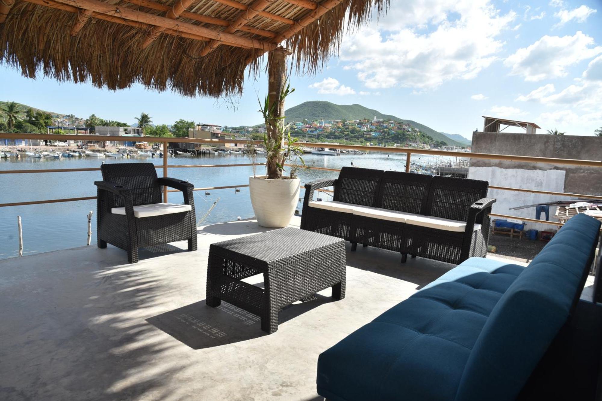 Sealion Dive Center Hotel Topolobampo Bagian luar foto